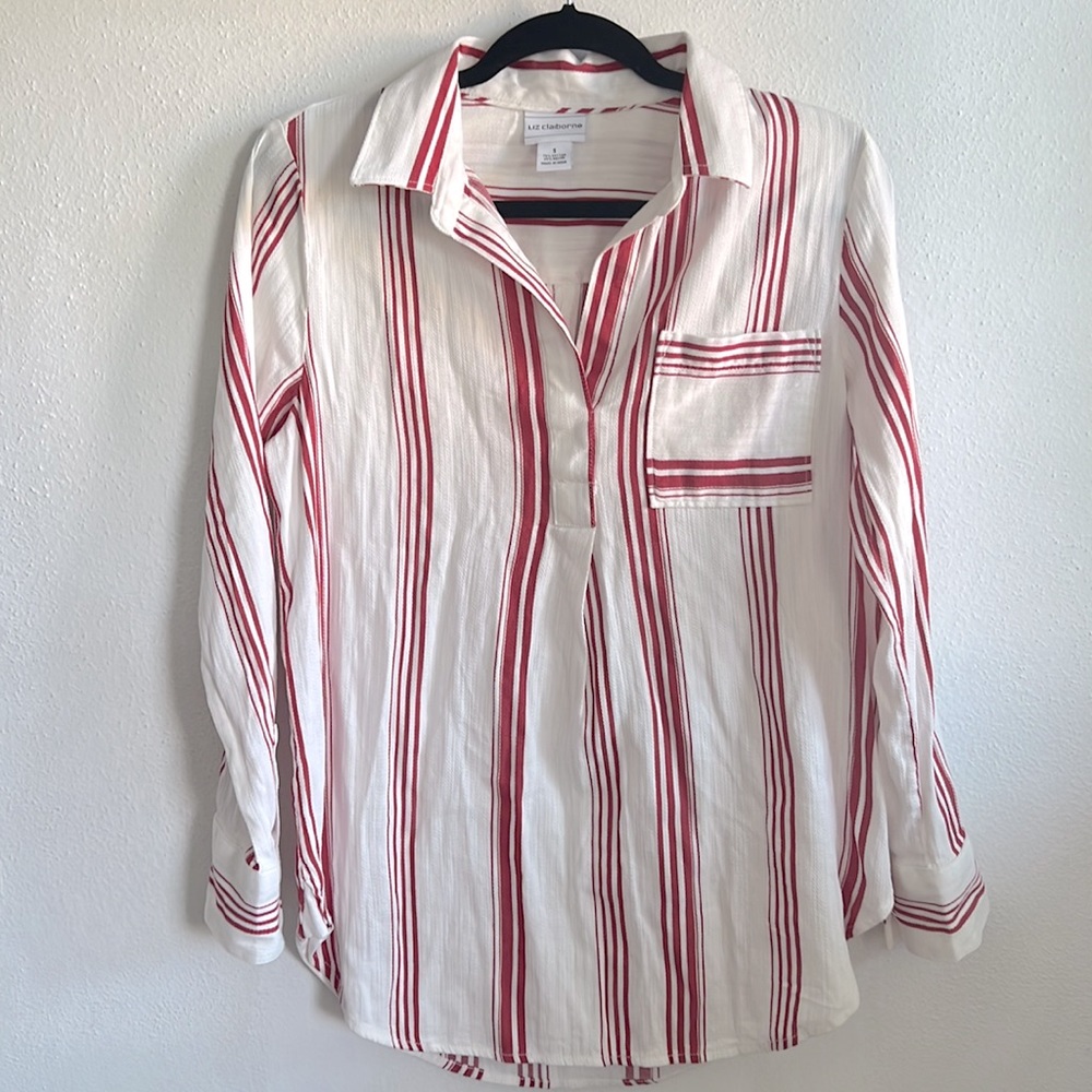 Liz Claiborne Beach Top - Picture 1 of 4